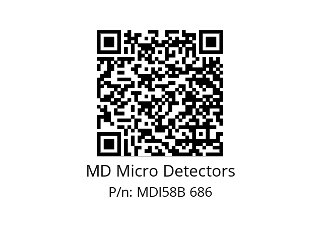  MDI58B150S5/30P10SXPA MD Micro Detectors MDI58B 686