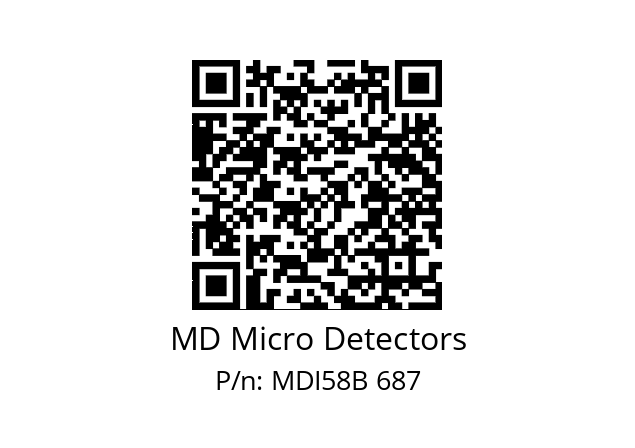  MDI58B200S5/30P10SXPA MD Micro Detectors MDI58B 687