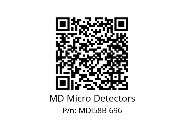  MDI58B512S5/30P10SXPA MD Micro Detectors MDI58B 696