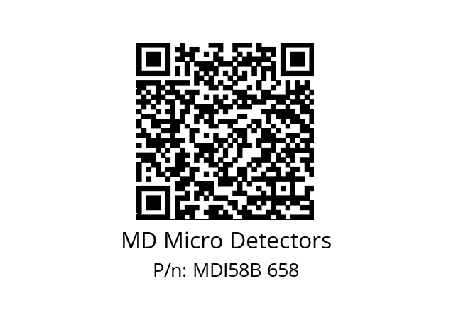  MDI58B250Z5/30P6SXPA MD Micro Detectors MDI58B 658