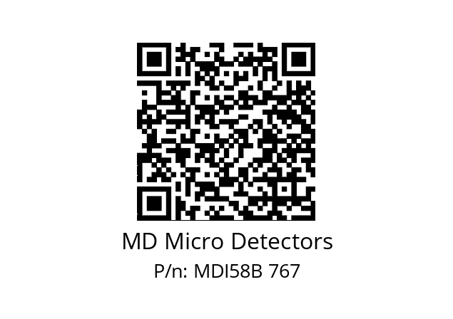  MDI58B1200S5/30L6XXPA MD Micro Detectors MDI58B 767