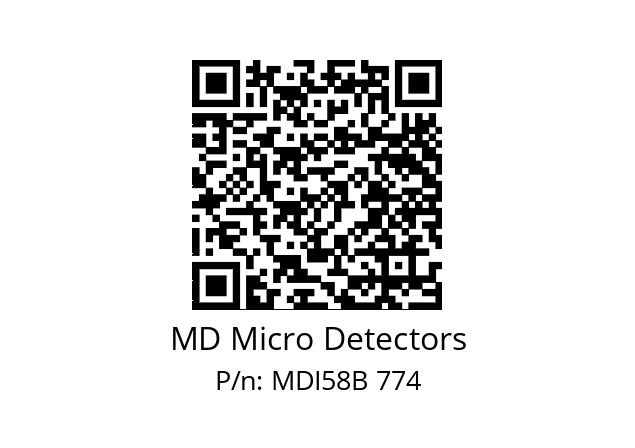  MDI58B2048S5/30L6XXPA MD Micro Detectors MDI58B 774