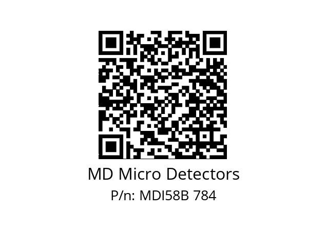  MDI58B300Z5/30L6XXPA MD Micro Detectors MDI58B 784