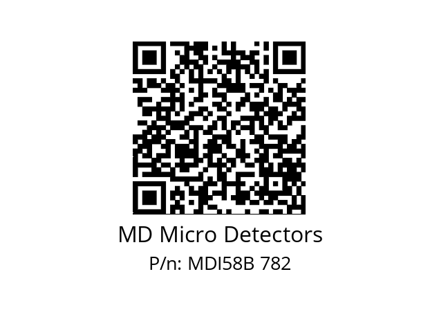  MDI58B250Z5/30L6XXPA MD Micro Detectors MDI58B 782