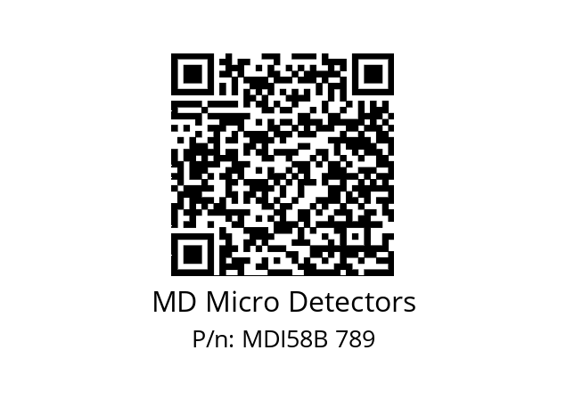  MDI58B512Z5/30L6XXPA MD Micro Detectors MDI58B 789