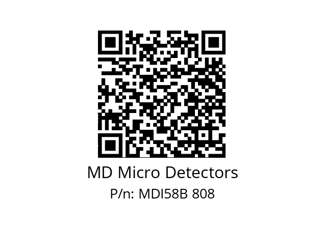  MDI58B120S5/30L10XXPA MD Micro Detectors MDI58B 808