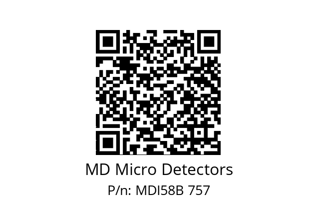  MDI58B500S5/30L6XXPA MD Micro Detectors MDI58B 757