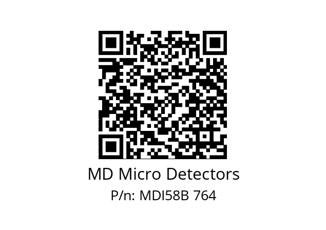  MDI58B900S5/30L6XXPA MD Micro Detectors MDI58B 764