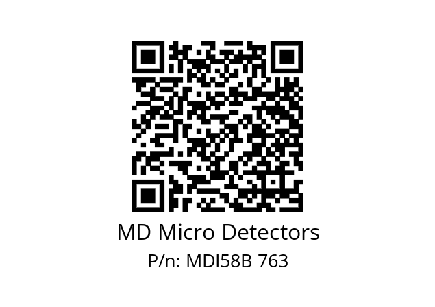  MDI58B800S5/30L6XXPA MD Micro Detectors MDI58B 763