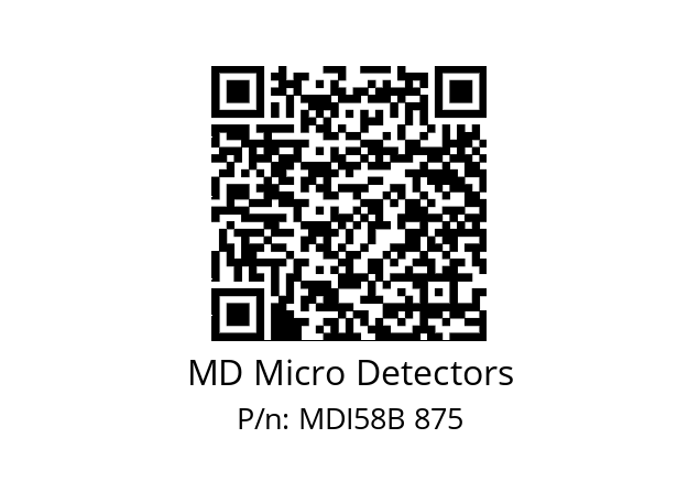  MDI58B250S5/30L6SXPA MD Micro Detectors MDI58B 875