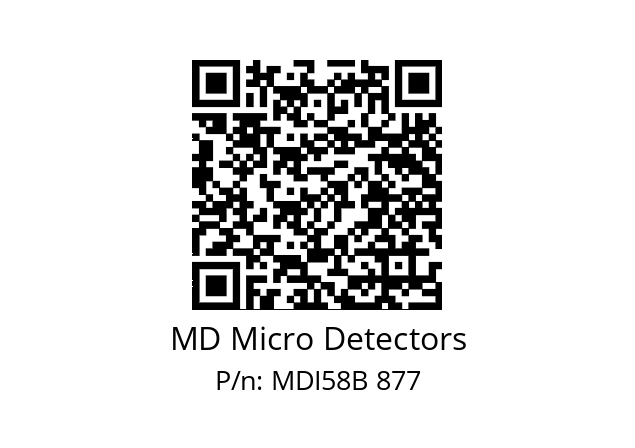  MDI58B300S5/30L6SXPA MD Micro Detectors MDI58B 877