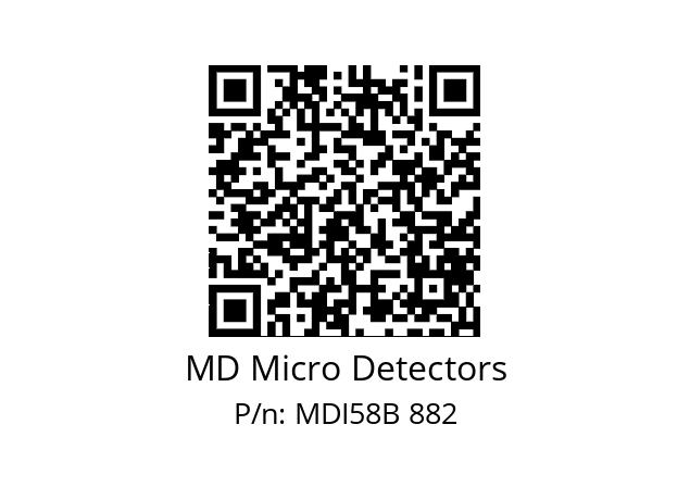  MDI58B512S5/30L6SXPA MD Micro Detectors MDI58B 882