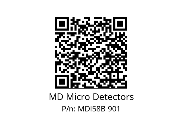  MDI58B120Z5/30L6SXPA MD Micro Detectors MDI58B 901