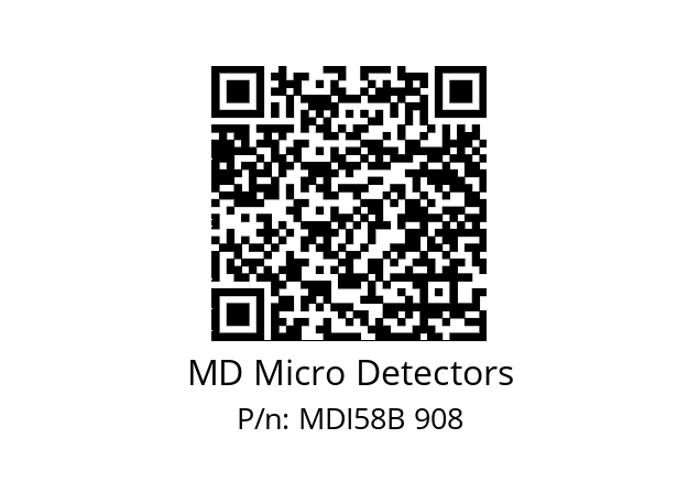  MDI58B300Z5/30L6SXPA MD Micro Detectors MDI58B 908