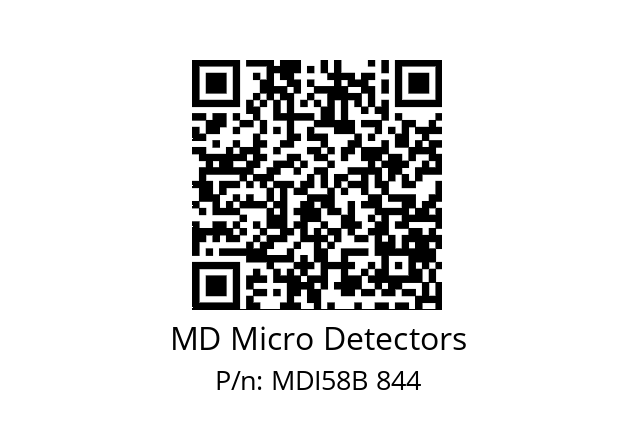  MDI58B250Z5/30L10XXPA MD Micro Detectors MDI58B 844