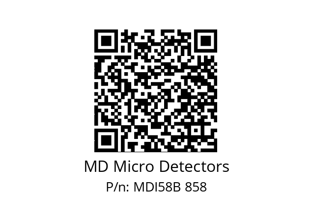  MDI58B1000Z5/30L10XXPA MD Micro Detectors MDI58B 858