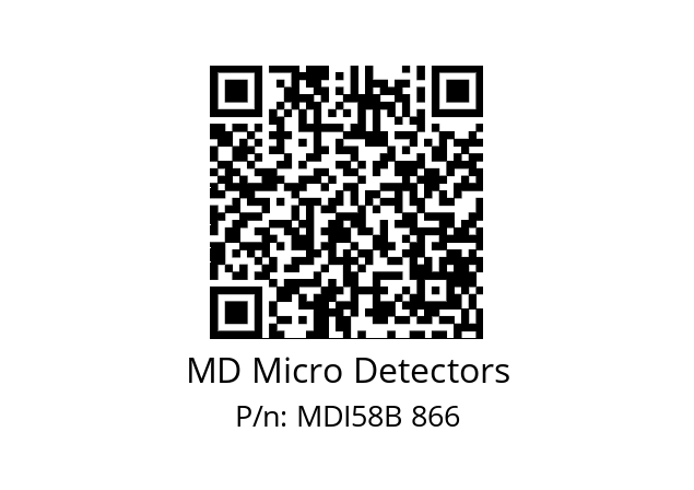  MDI58B2000Z5/30L10XXPA MD Micro Detectors MDI58B 866