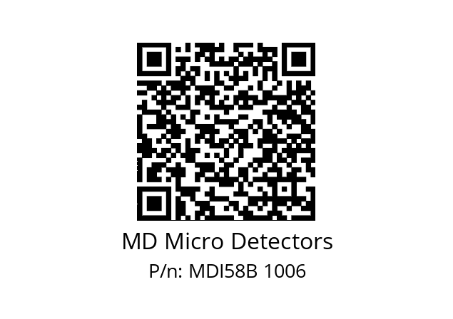  MDI58B512S5/30P6XXMR.162 MD Micro Detectors MDI58B 1006