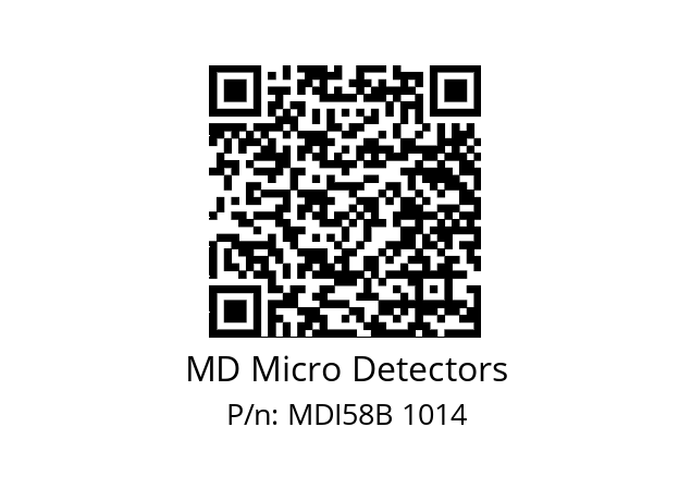  MDI58B1024S5/30P6XXMR.162 MD Micro Detectors MDI58B 1014