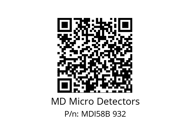  MDI58B120S5/30L10SXPA MD Micro Detectors MDI58B 932