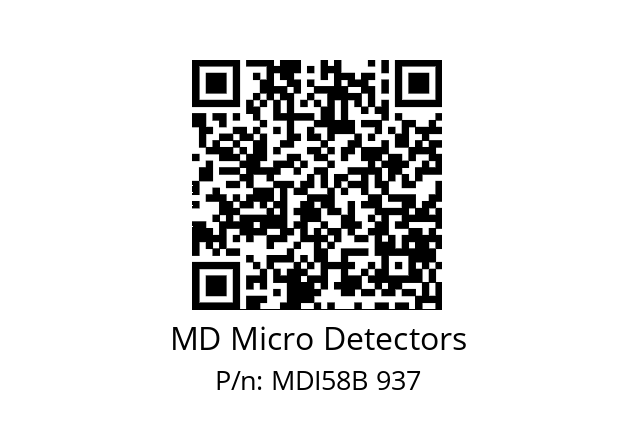  MDI58B250S5/30L10SXPA MD Micro Detectors MDI58B 937