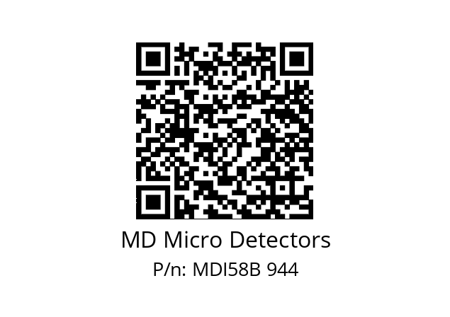  MDI58B512S5/30L10SXPA MD Micro Detectors MDI58B 944