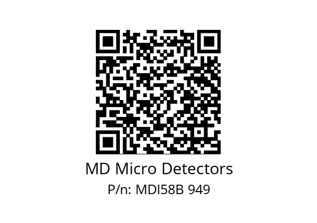  MDI58B800S5/30L10SXPA MD Micro Detectors MDI58B 949