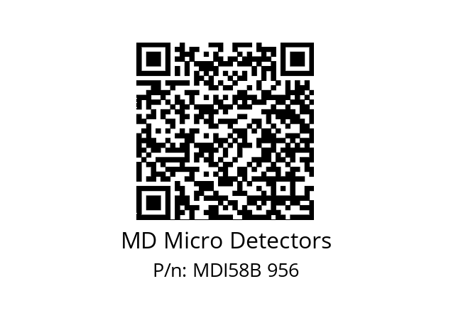  MDI58B1500S5/30L10SXPA MD Micro Detectors MDI58B 956