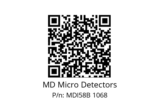  MDI58B512S5/30P10XXMR.162 MD Micro Detectors MDI58B 1068