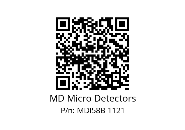  MDI58B200S5/30P6SXMR.162 MD Micro Detectors MDI58B 1121