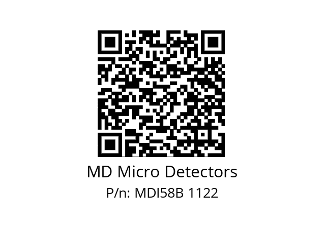  MDI58B240S5/30P6SXMR.162 MD Micro Detectors MDI58B 1122