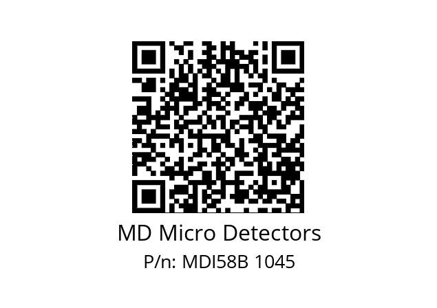  MDI58B1024Z5/30P6XXMR.162 MD Micro Detectors MDI58B 1045