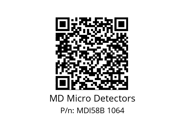  MDI58B360S5/30P10XXMR.162 MD Micro Detectors MDI58B 1064