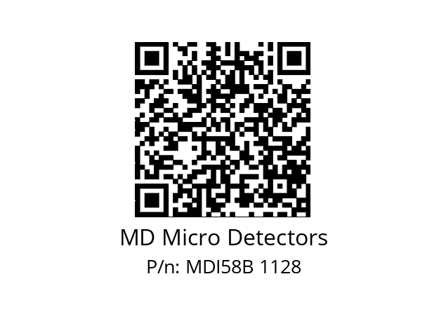  MDI58B480S5/30P6SXMR.162 MD Micro Detectors MDI58B 1128