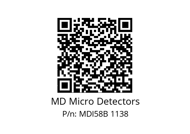  MDI58B1024S5/30P6SXMR.162 MD Micro Detectors MDI58B 1138