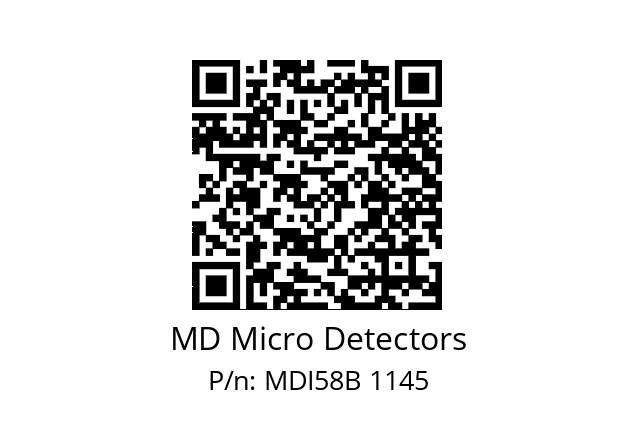  MDI58B2000S5/30P6SXMR.162 MD Micro Detectors MDI58B 1145