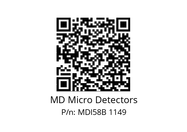  MDI58B120Z5/30P6SXMR.162 MD Micro Detectors MDI58B 1149