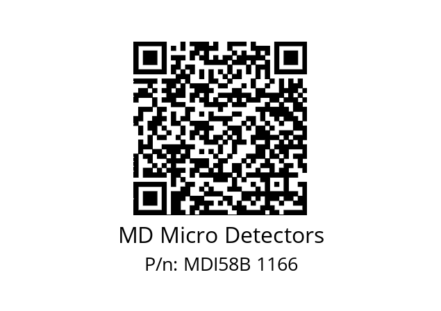  MDI58B800Z5/30P6SXMR.162 MD Micro Detectors MDI58B 1166