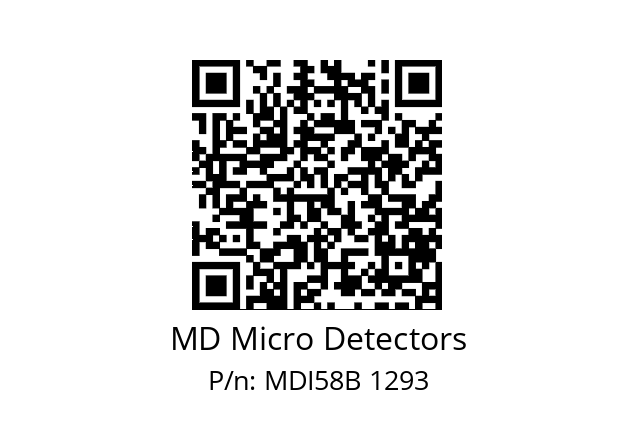  MDI58B1024Z5/30L6XXMR.162 MD Micro Detectors MDI58B 1293