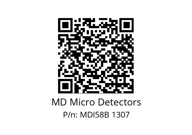  MDI58B200S5/30L10XXMR.162 MD Micro Detectors MDI58B 1307