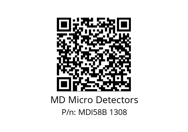  MDI58B240S5/30L10XXMR.162 MD Micro Detectors MDI58B 1308