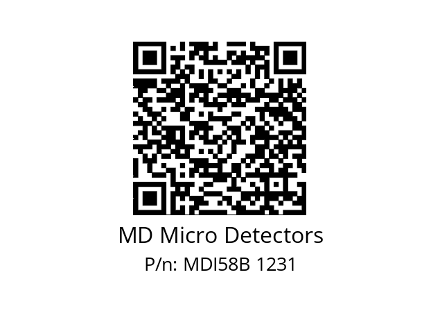  MDI58B1024Z5/30P10SXMR.162 MD Micro Detectors MDI58B 1231