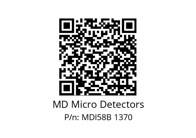  MDI58B240S5/30L6SXMR.162 MD Micro Detectors MDI58B 1370