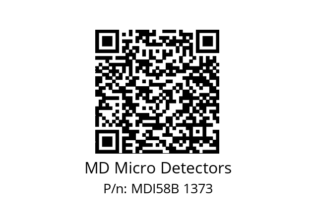  MDI58B300S5/30L6SXMR.162 MD Micro Detectors MDI58B 1373