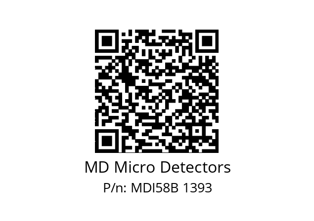  MDI58B2000S5/30L6SXMR.162 MD Micro Detectors MDI58B 1393