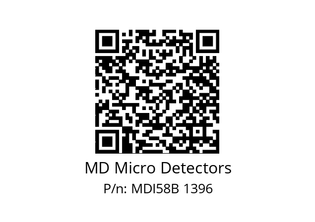  MDI58B100Z5/30L6SXMR.162 MD Micro Detectors MDI58B 1396