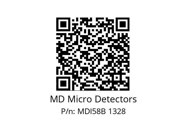  MDI58B1500S5/30L10XXMR.162 MD Micro Detectors MDI58B 1328