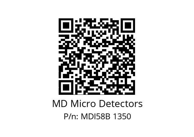  MDI58B720Z5/30L10XXMR.162 MD Micro Detectors MDI58B 1350