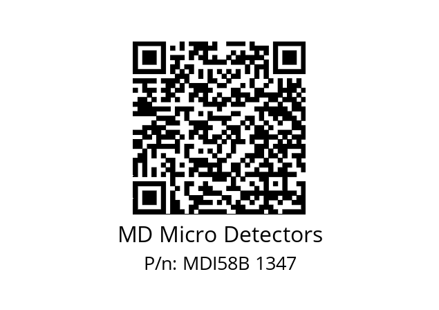  MDI58B512Z5/30L10XXMR.162 MD Micro Detectors MDI58B 1347