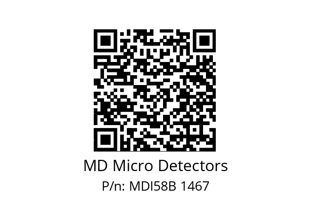  MDI58B360Z5/30L10SXMR.162 MD Micro Detectors MDI58B 1467